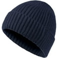 thumbnail image 1 of Winter Hats for Men Wool Knit Slouchy Beanie Hats Warm Baggy Skull Cap, 1 of 6