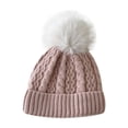 thumbnail image 1 of Winter Hats for Men and Women Beanies Women Baby Hat 2024 Autumn Winter New Knit Hat Baby Hat Ear Protector Hat Features:, 1 of 3