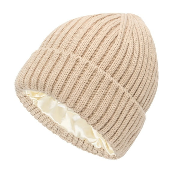 Winter Hats for Women Beanies Women Girl Fashion Solid All Autumn and Winter Knitted Warm Woolen Hat