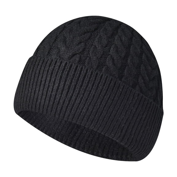 Gyujnb Winter Hats for Women Cold Lined Soft Knit Warm Womens Ski Cap