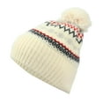 thumbnail image 1 of Winter Hats for Women Cozy Lined Warm Knit Cap Stretchy Casual Outdoor Soft Comfortable Trendy Winter Hat, 1 of 3