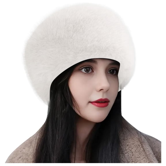 Winter Hats for Women Elastic Lightweight Warm Ski Fuzzy Cap Stretchy Casual Breathable Comfortable Trendy Beanie Hat