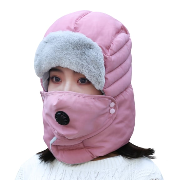 Winter Hats for Women Hats for Men Lei Feng Hat Autumn Winter Northeast Winter Cold Hat Cycling Ear Thickened Cold And Warm Cotton Hat Unisex Style