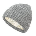 thumbnail image 1 of Winter Hats for Women Winter Hats for Men Girl Fashion Solid All Autumn And Winter Knitted Warm Woolen Hat, 1 of 3