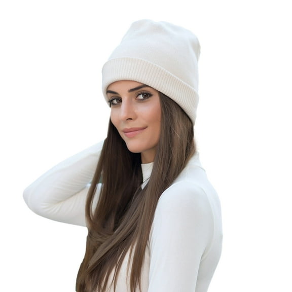 Winter Hats for Women Winter Hats for Women Cold Weather Men Womens Autumn and Winter Fashion Warm Pullover Hat Wool Knitted Hat
