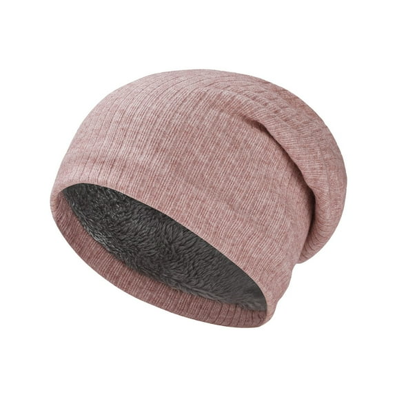 Winter Hats for Women Winter Hats for Women Cold Weather Unisex Winter Knitted Hat With Solid Color Thickened Warm for Men & Women