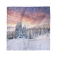 thumbnail image 1 of Winter Head Scarf, Sunrise Rural Fields, Head Wrap, 3 Sizes, by Ambesonne, 1 of 2