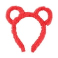thumbnail image 1 of Winter Headband with Bear Ears for Women Cozy Makeup Hair Hoop Cartoon Shaped Party Hair Accessory, 1 of 7