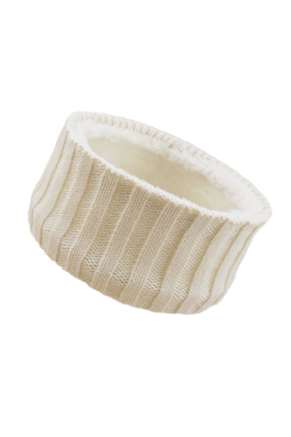 Winter Headbands Ear Warmers Knit Fleece Lined Headband Thick Fuzzy Cable Crochet Warm Cold Weather Earmuffs Gifts for Women Men Christmas Stocking Stuffer