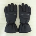 thumbnail image 1 of Winter Heated Gloves For Men Thermal Warm Thicken Touchscreen Double Side Heating Glove Hiking Running Cycling (XL, Black), 1 of 5
