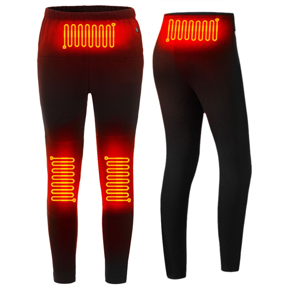 Winter Heated Pants Men Usb Electric Pants Heating Women Plus Velvet Rechargeable Thermal Heating Trousers Warm Clothes Skiing Walmart