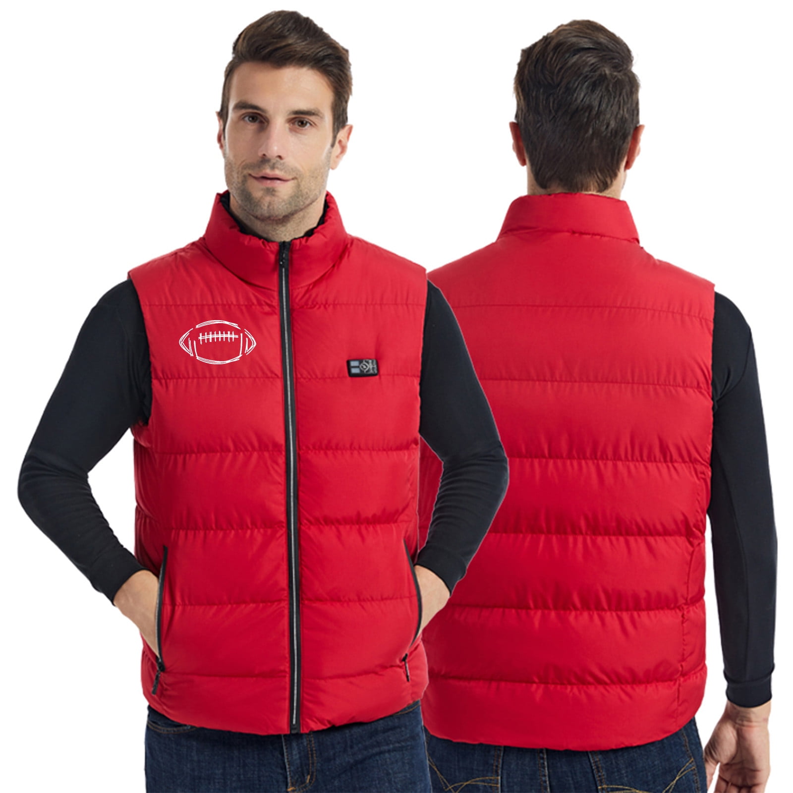 Winter Heated Puffer Coats for Men Women 2023 Lightweight Heating