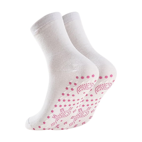 Winter Heated Socks for Women & Men, Self-Heating Socks Comfortable Elastic, Warm Thermal Socks, Resistant to Penetration, Heating Socks, Warm and Cold-Resistant Cotton Socks (Size: 38-45)