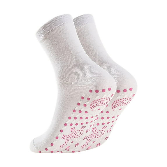 Winter Heated Socks for Women & Men, Self-Heating Socks Comfortable Elastic, Warm Thermal Socks, Resistant to Penetration, Heating Socks, Warm and Cold-Resistant Cotton Socks (Size: 38-45)