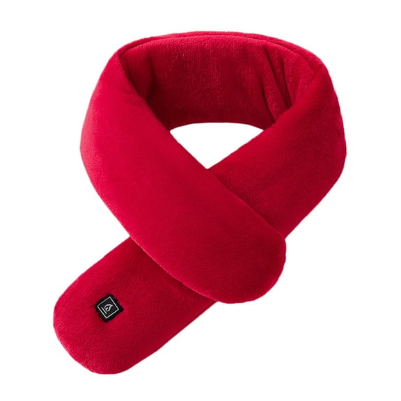 Winter Heating Scarf for Winter Sports with USB Powered Neck Warmer Three-Setting Temperature Control and Heating Pad
