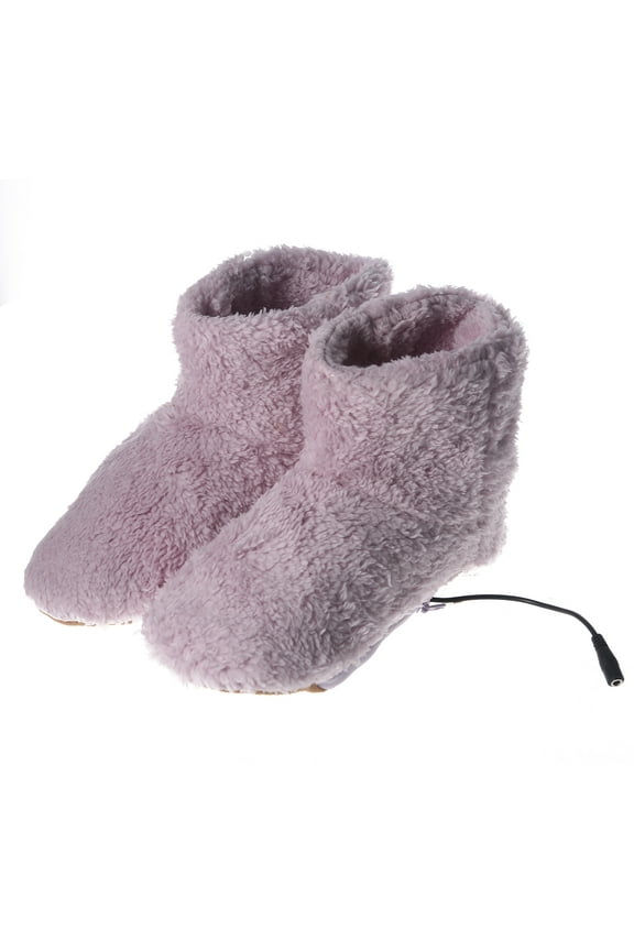 Winter Heating Shoes Sleep Heat Therapy Heated Massage Foot Warmer Slippers