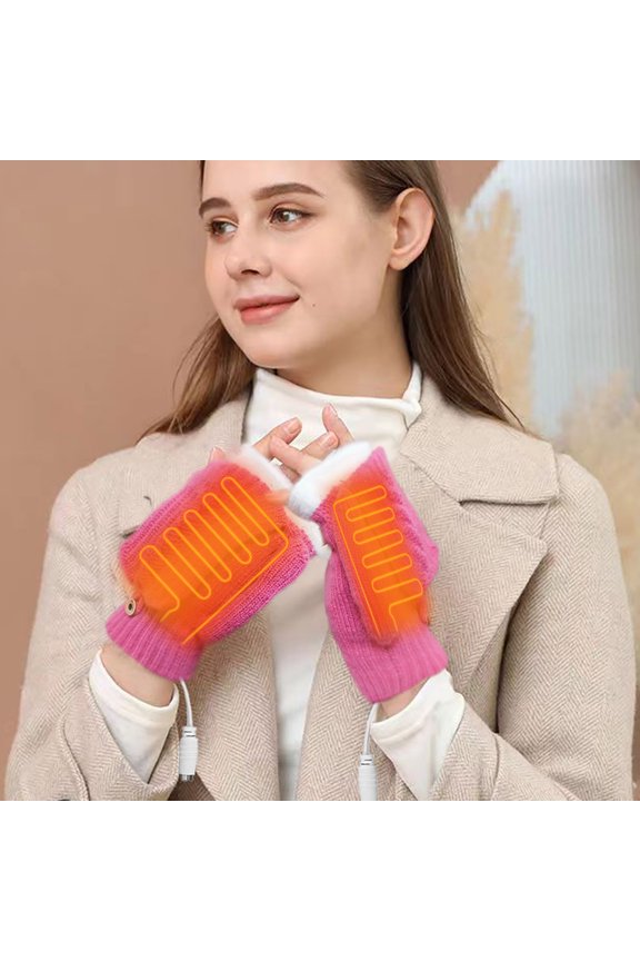 Winter Heating Warm Gloves for USB Power Mobile Computer Use Mug Shape Design Hand Warmer with Insulated Compatibility