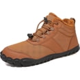thumbnail image 1 of Winter Hike Barefoot Boots Womens,Minimalist Warm Zero Drop Snow Boot Slip on Barefoot Footwear Men Wide Waterproof Hike Barefoot Shoes Women, 1 of 9