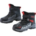 thumbnail image 1 of Winter Hiking Boots for Boys Fashion Kids Insulated Furry Lined Lace up Platform Snow Booties Nonslip Outdoor Athletic Ski Trekking Ankle Boots Red 13.5 Little Kid, 1 of 7