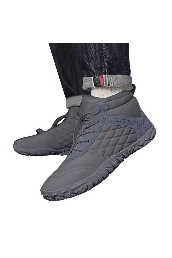 Winter Hiking Boots for Women Men Waterproof Snow Ankle Booties Warm Furry Lined Trekking Shoes