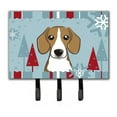 thumbnail image 1 of Winter Holiday Beagle Leash & Key Holder, 1 of 1