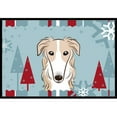 thumbnail image 1 of Winter Holiday Borzoi Indoor & Outdoor Mat - 18 x 27 in., 1 of 1