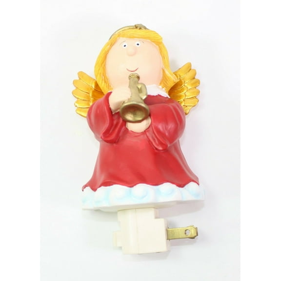 Winter Holiday Christmas 4" Tall Trumpet Angel Home Decor Souvenir Gift CN05