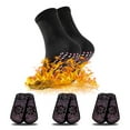 thumbnail image 1 of TMOYZQ 4Pcs Tourmaline Thermal Circulation Self-heating Shaping Socks, Unisex Compression Socks Winter Comfortable Warm Massage Socks Breathable Magnetic Socks Foot Warmer, 1 of 2