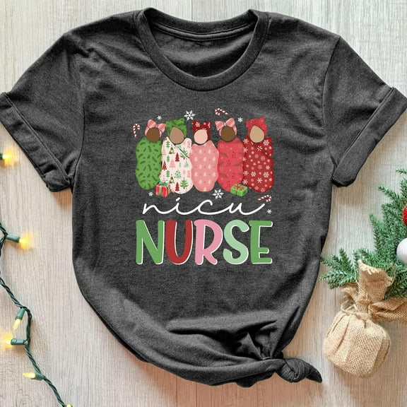 Winter Holiday Nicu Shirt, Nicu Nurse Shirt, Winter Holiday NICU Nurse Shirt NICU TSHIRT All Size S-5XL