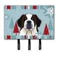 thumbnail image 1 of Winter Holiday Saint Bernard Leash & Key Holder, 1 of 1