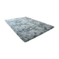 thumbnail image 1 of Winter Holiday Savings! WJSXCNordic Tie Dyed Gradient Silk Wool Carpet, Living Room Long Wool Coffee Table Mat, Bedroom Covered With Plush Bedside Blanket, Household Floor Mat 62X31in D, 1 of 3