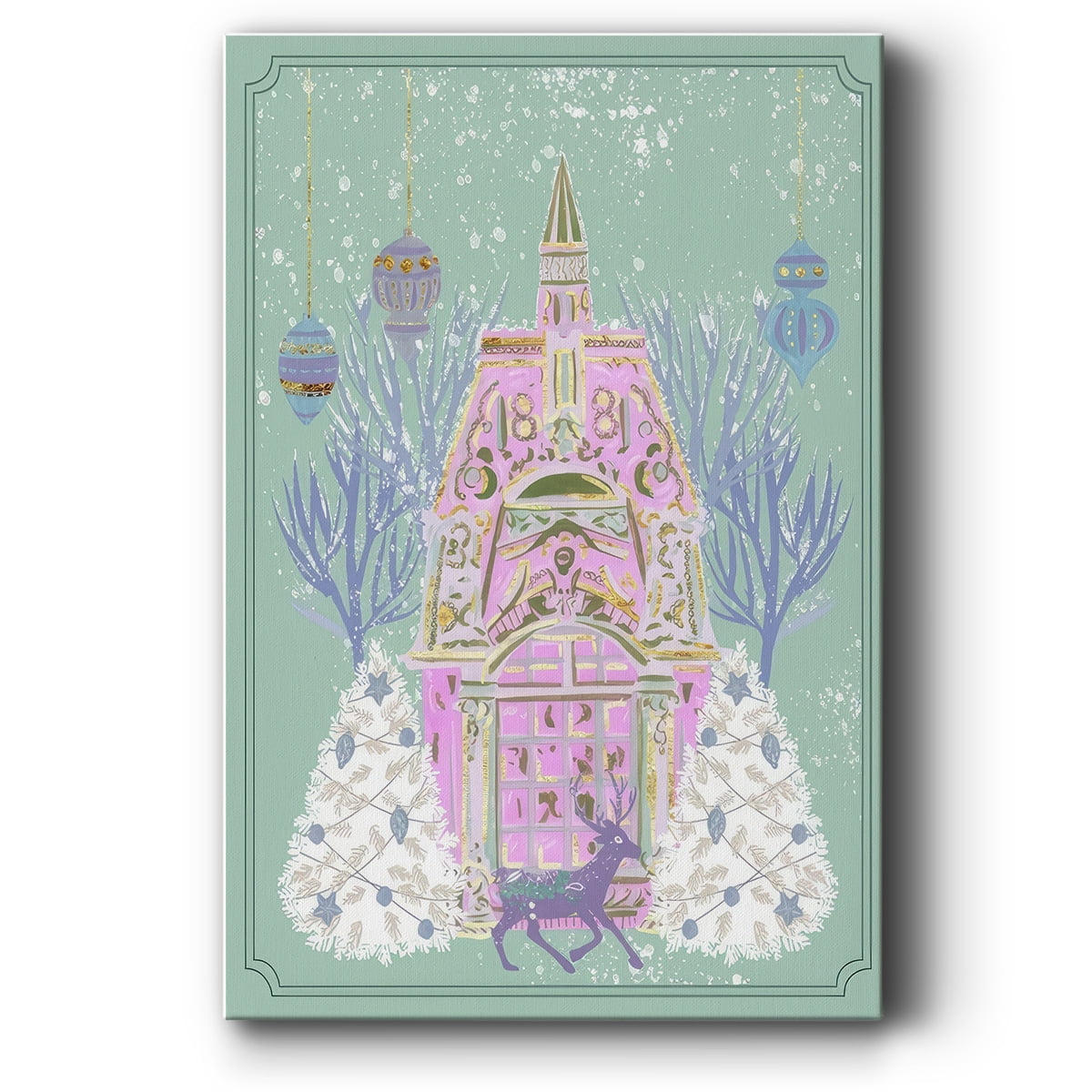 Winter Holidays I- Gallery Wrapped Canvas