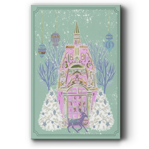 Winter Holidays I- Gallery Wrapped Canvas