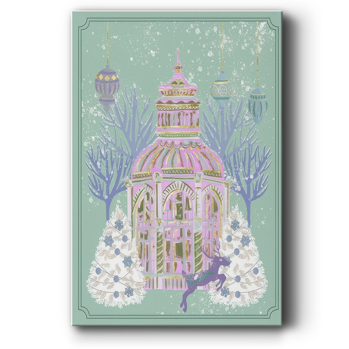 Winter Holidays V- Gallery Wrapped Canvas