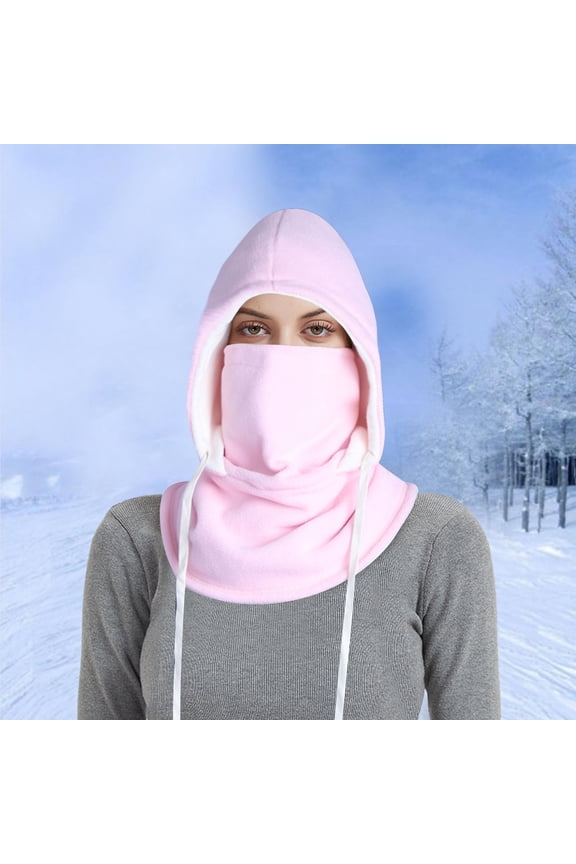 Winter Hood Ski Hat For Women Men Thermal Hat Cap Scarf For Cold Weather Clam Winter Hat Christmas Hat Cover Head for Men Toboggan Snow Winter Mens Hats Hat Goggles over Ear Winter Hat Claptrap Hat