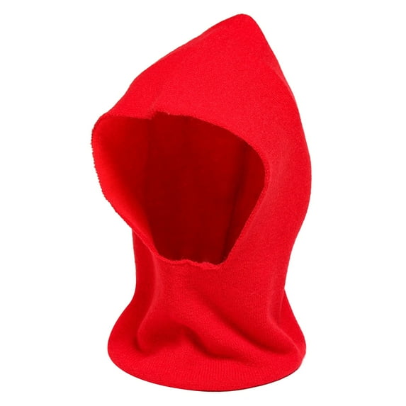 Winter Hooded Scarf Hat Solid Color Scarf Winter Ski Scarf Warm Collar Knitted Non Outdoor Warm Riding Scarf Warm Sleeves For Men And Women Lovers Scarf Thick Windp Neck Warmer Ski Winter Scarf