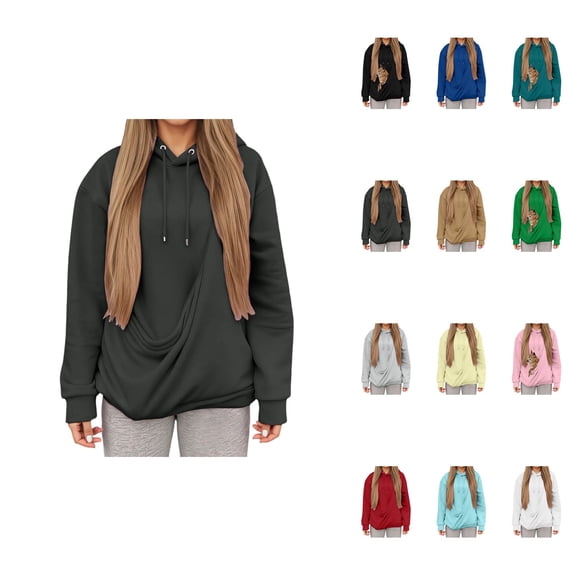 Winter Hooded Sweatshirt with Cat Pouch and Pocket – Fuzzy Unisex Zip-Up Hoodie for Cat Moms