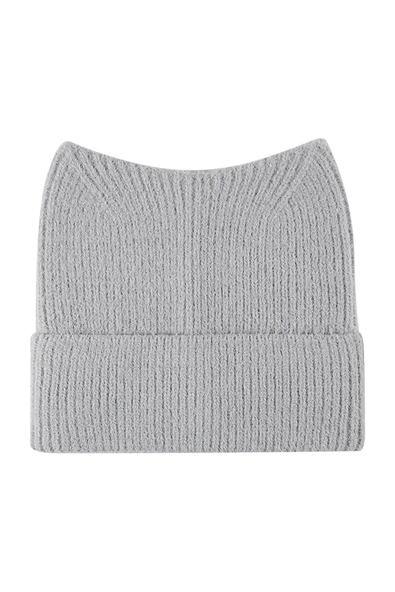 Winter Insulated Ear Flap Beanie for Men, Thick Knit Wind Resistant All-in-One Neck Warmer Hat, Thermal Cold Protection Cap for Outdoor Snow Sports