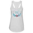 thumbnail image 1 of Winter Is Coming Flower Design Tank Women -Image by Shutterstock, Female Large, 1 of 4