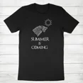 thumbnail image 1 of Winter Is Coming Unisex Graphic Printed Fantasy Season Tee Unisex T-Shirt, up to Size 5XL, 1 of 2