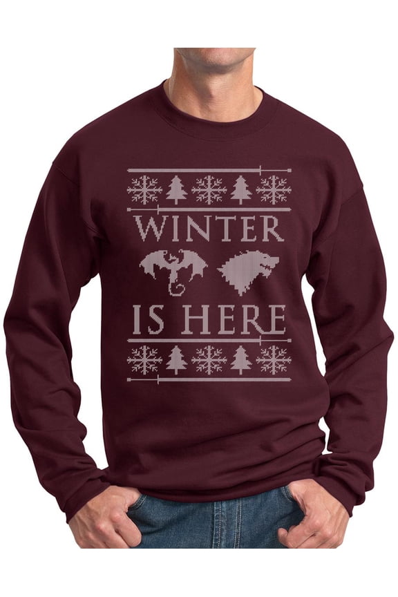 Winter Is Here Ugly Christmas Sweater Sweatshirt