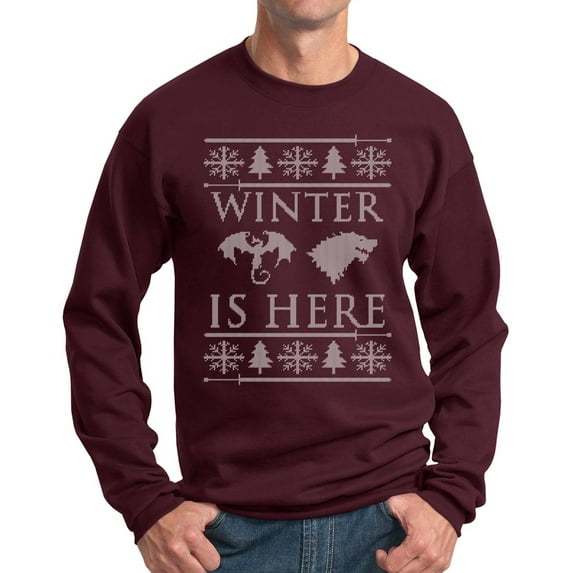 Winter Is Here Ugly Christmas Sweater Sweatshirt