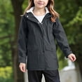 thumbnail image 1 of Winter Jacket Girls Boys Waterproof Skiing Jacket Kids Hooded Fleece Winter Snowboard Jackets Windproof Warm Outerwear with Zip Pockets, 1 of 7
