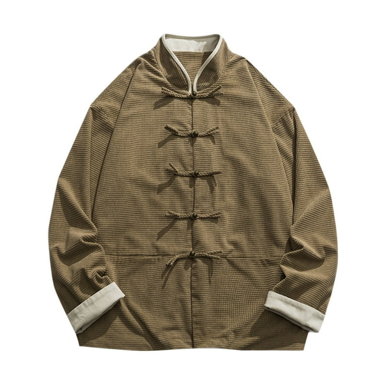 Winter Jacket for Men with Hood,Traditional Chinese Clothing Winter Jacket for Men with Hood,Traditional Chinese Clothing