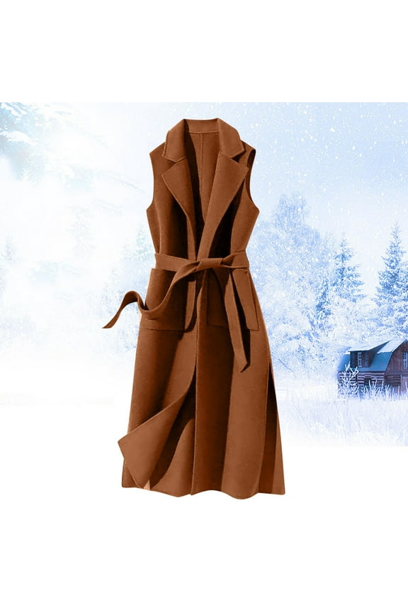 Winter Jacket for Women 2024 Camel Pea Coat Women Petite Coat Long Coats for Women Winter Overcoat Trench Coats for Women