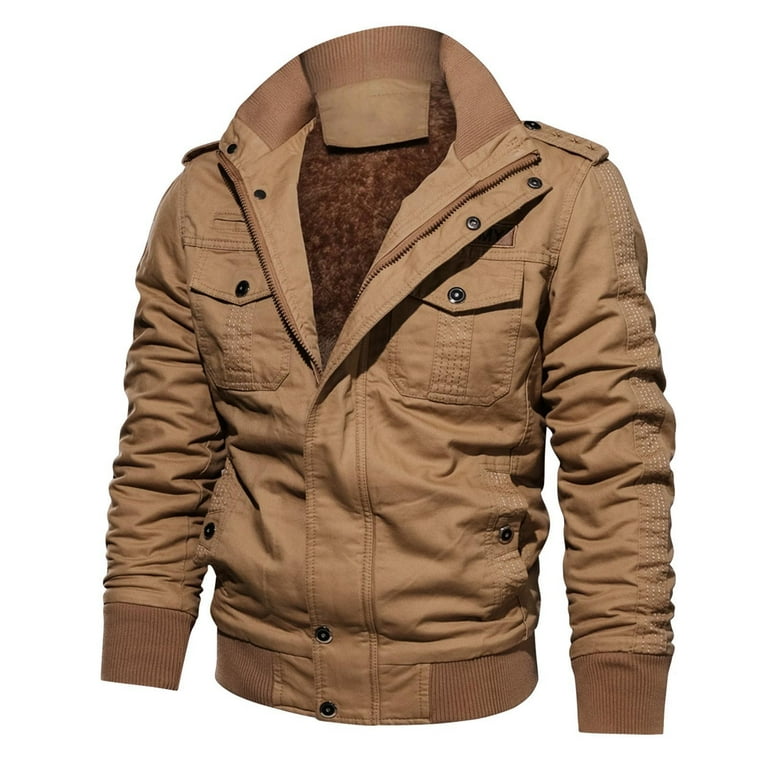 Cotton winter jacket mens sales