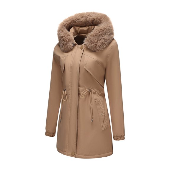 Winter Jackets for Women Longline Quilted Coat Winter Warm Thickened Oversize Trench Outerwear Fashionable Casual Windproof Jacket Winter Coats for Women