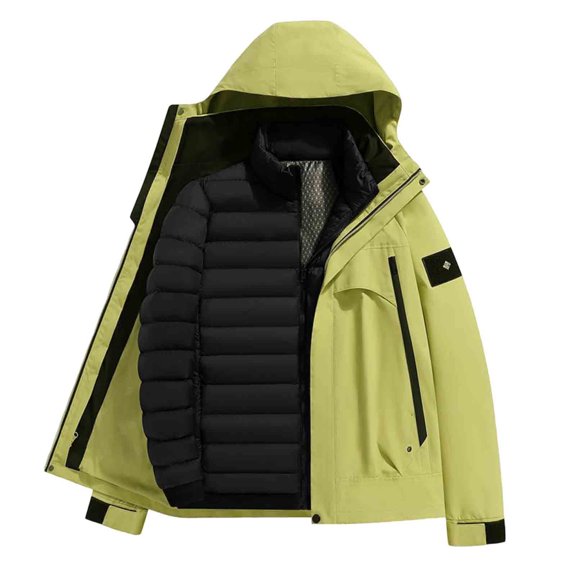 Winter Jackets for Man and Woman Warm Windproof Long Sleeve Hooded Skiing Jackets Insulatedd Thermal Snowboard Jacket