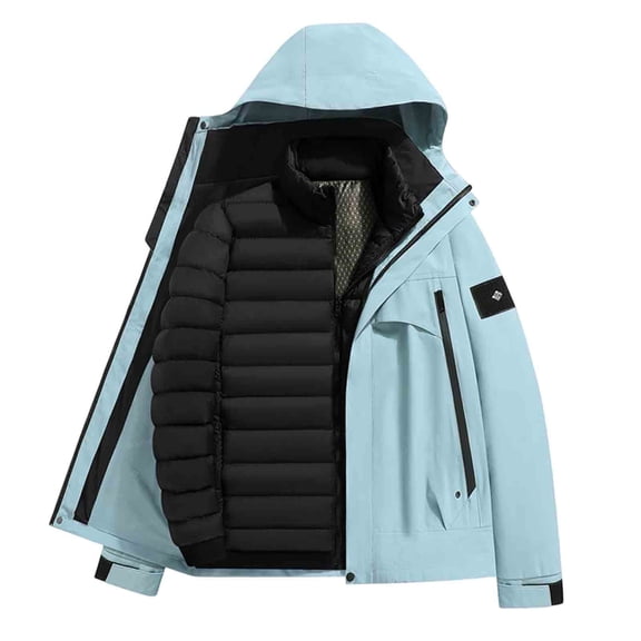 Winter Jackets for Man and Woman Warm Windproof Long Sleeve Hooded Skiing Jackets Insulatedd Thermal Snowboard Jacket