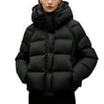 thumbnail image 1 of Winter Jackets for Women Winter Padded Coat Warm Thickened Oversized Jacket Outerwear With Soft Comfortable Fabric Winter Coats for Women, 1 of 4